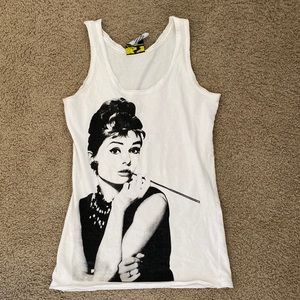 Audrey Hepburn Tank Top